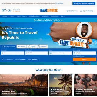 A complete backup of travelrepublic.ie