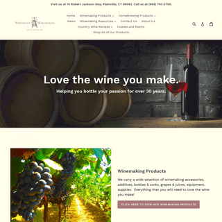 A complete backup of northeastwinemaking.com
