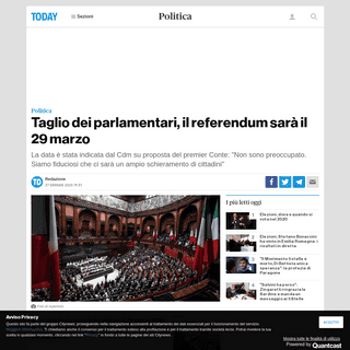 A complete backup of www.today.it/politica/taglio-parlamentari-referendum-29-marzo-2020.html