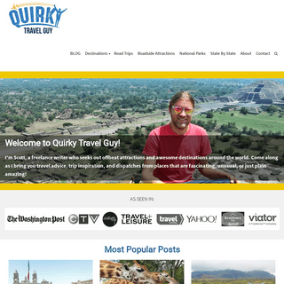 A complete backup of quirkytravelguy.com