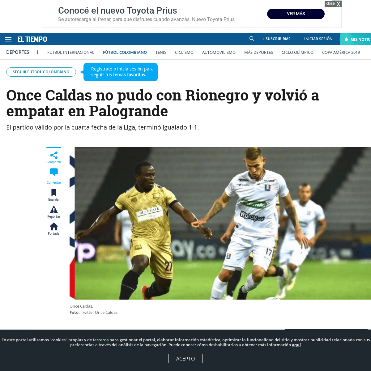 A complete backup of www.eltiempo.com/deportes/futbol-colombiano/once-caldas-empato-con-rionegro-1-1-en-la-fecha-4-de-la-liga-46