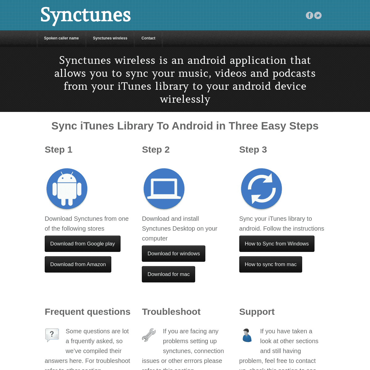 A complete backup of synctunes.net