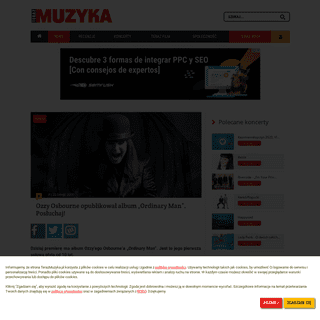 A complete backup of www.terazmuzyka.pl/aktualnosci/czytaj/ozzy-osbourne-opublikowal-album-ordinary-man-posluchaj.html