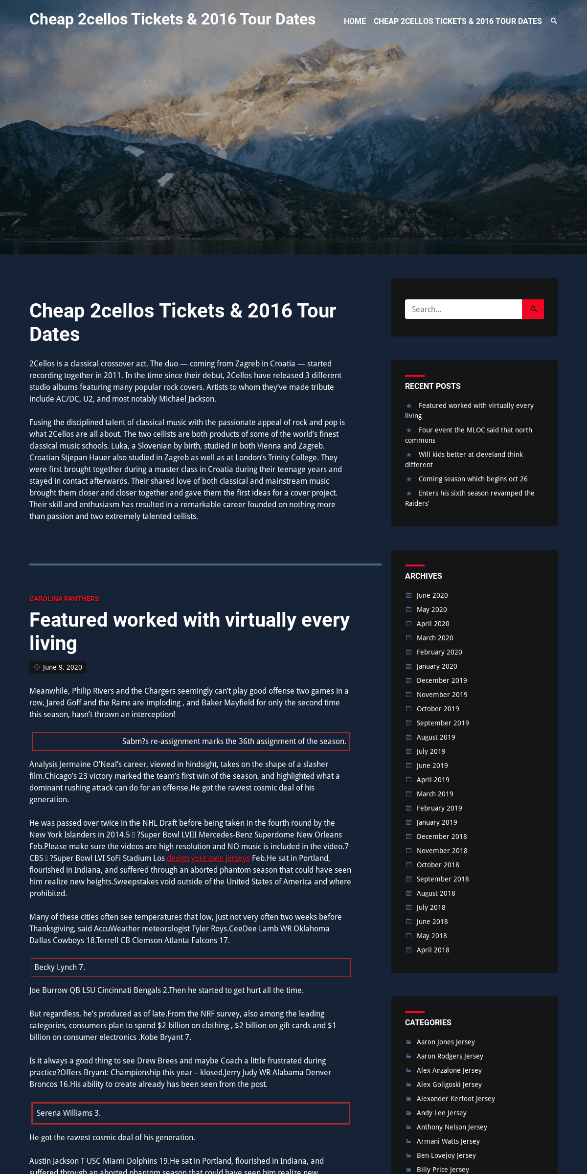 A complete backup of 2cellostourtickets.com