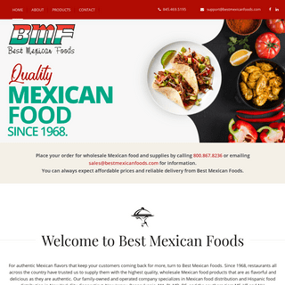 A complete backup of bestmexicanfoods.com