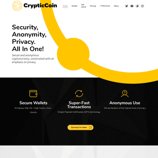 A complete backup of crypticcoin.io