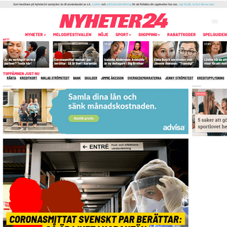 A complete backup of nyheter24.se
