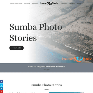 Sumba Photo Stories, by Kawan Baik â€¢ By Kawan Baik Indonesia