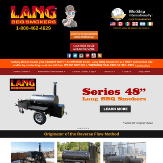 A complete backup of langbbqsmokers.com