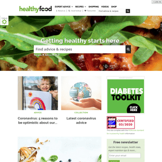A complete backup of healthyfood.co.uk