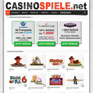 A complete backup of casinospiele.net
