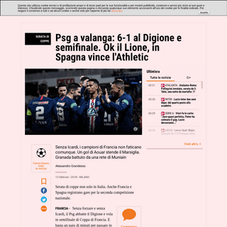 A complete backup of www.gazzetta.it/Calcio/Estero/12-02-2020/psg-valanga-6-1-digione-semifinale-si-gioca-anche-spagna-360889023