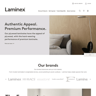 A complete backup of laminex.com.au