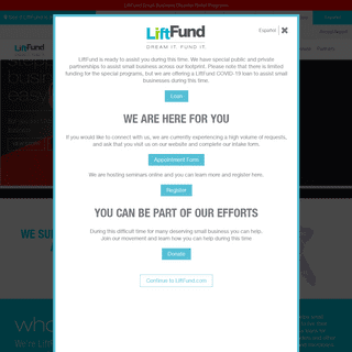A complete backup of liftfund.com
