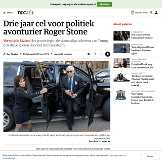 A complete backup of www.nrc.nl/nieuws/2020/02/20/drie-jaar-cel-voor-politiek-avonturier-roger-stone-a3991228