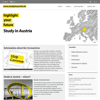 A complete backup of studyinaustria.at