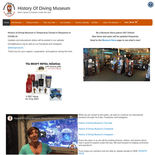 A complete backup of divingmuseum.org