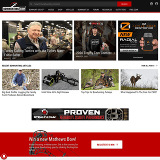 A complete backup of bowhunting.com