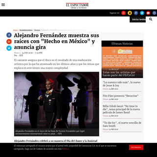 A complete backup of www.elespectador.com/entretenimiento/musica/alejandro-fernandez-muestra-sus-raices-con-hecho-en-mexico-y-an