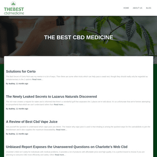 A complete backup of thebestcbdmedicine.com