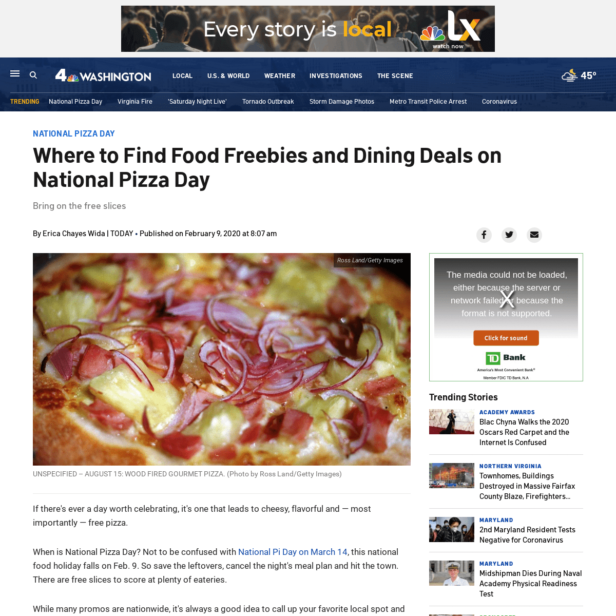 A complete backup of www.nbcwashington.com/news/national-international/find-food-freebies-dining-deals-national-pizza-day/221323