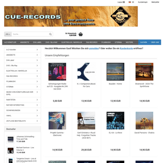 A complete backup of cue-records.com