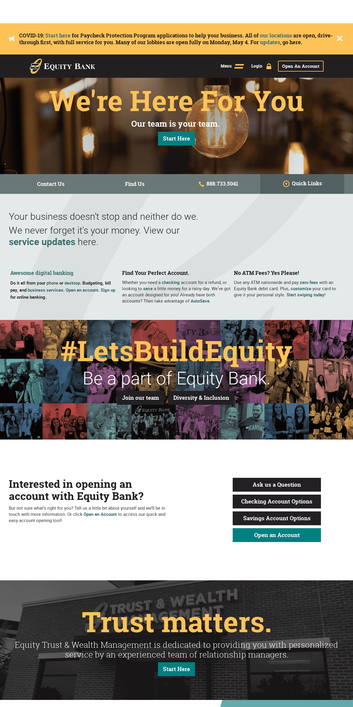 A complete backup of equitybank.com