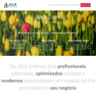 Web Design, CriaÃ§Ã£o de Sites, Hosting e Marketing Profissional - JCLE
