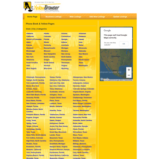 A complete backup of yellowbrowser.com