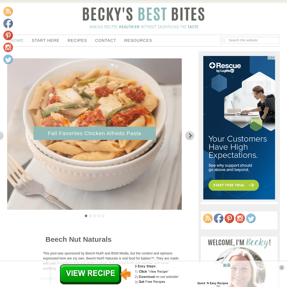 A complete backup of beckysbestbites.com