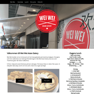 Wei Wei Asian Eatery