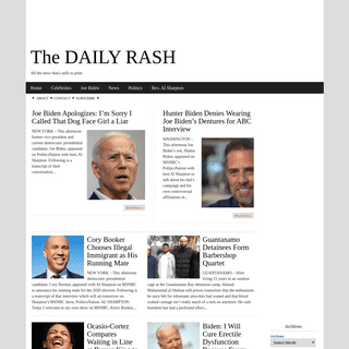 A complete backup of thedailyrash.com