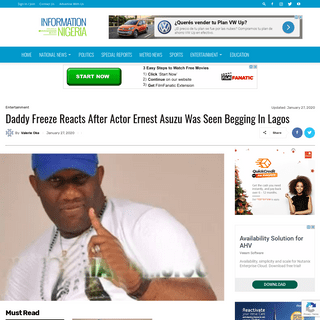 A complete backup of www.informationng.com/2020/01/daddy-freeze-reacts-after-actor-ernest-asuzu-was-seen-begging-in-lagos.html