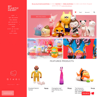 Designer Toys & Art Collectibles - myplasticheart