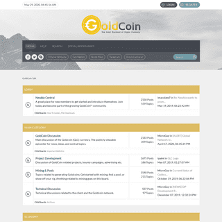 A complete backup of goldcointalk.org