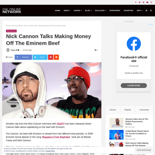A complete backup of www.o4lonlinenetwork.com/nick-cannon-talks-making-money-off-the-eminem-beef/