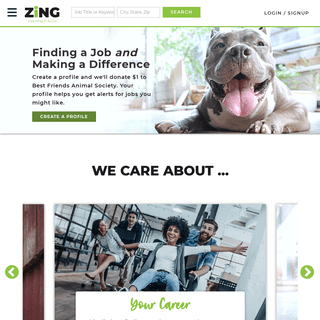 A complete backup of zing.com