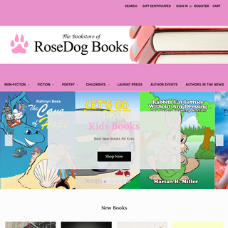 A complete backup of rosedogbookstore.com