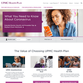 A complete backup of upmchealthplan.com