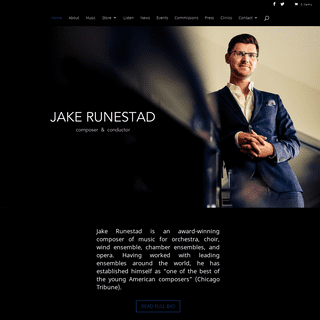 Jake Runestad - composer & conductor