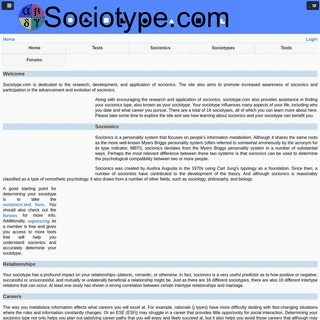 Sociotype.com- Socionics Applied