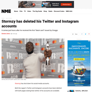A complete backup of www.nme.com/news/music/stormzy-has-deleted-his-twitter-and-instagram-accounts-2612817