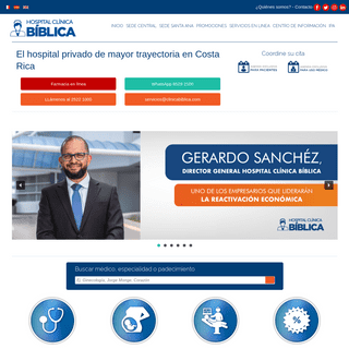 A complete backup of clinicabiblica.com