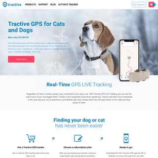 Tractive - No. 1 GPS Tracker for Cats and Dogs - Worldwide - Tractive