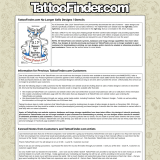 A complete backup of tattoofinder.com