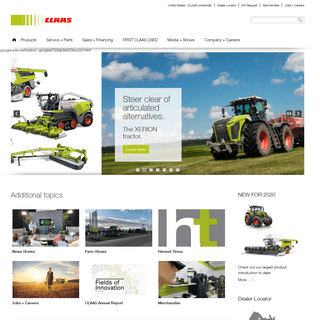 A complete backup of claas.com