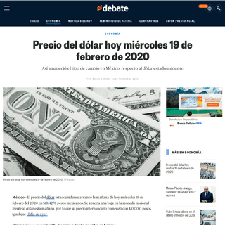 A complete backup of www.debate.com.mx/economia/Precio-del-dolar-hoy-miercoles-19-de-febrero-de-2020-20200219-0010.html