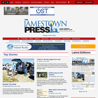 A complete backup of jamestownpress.com
