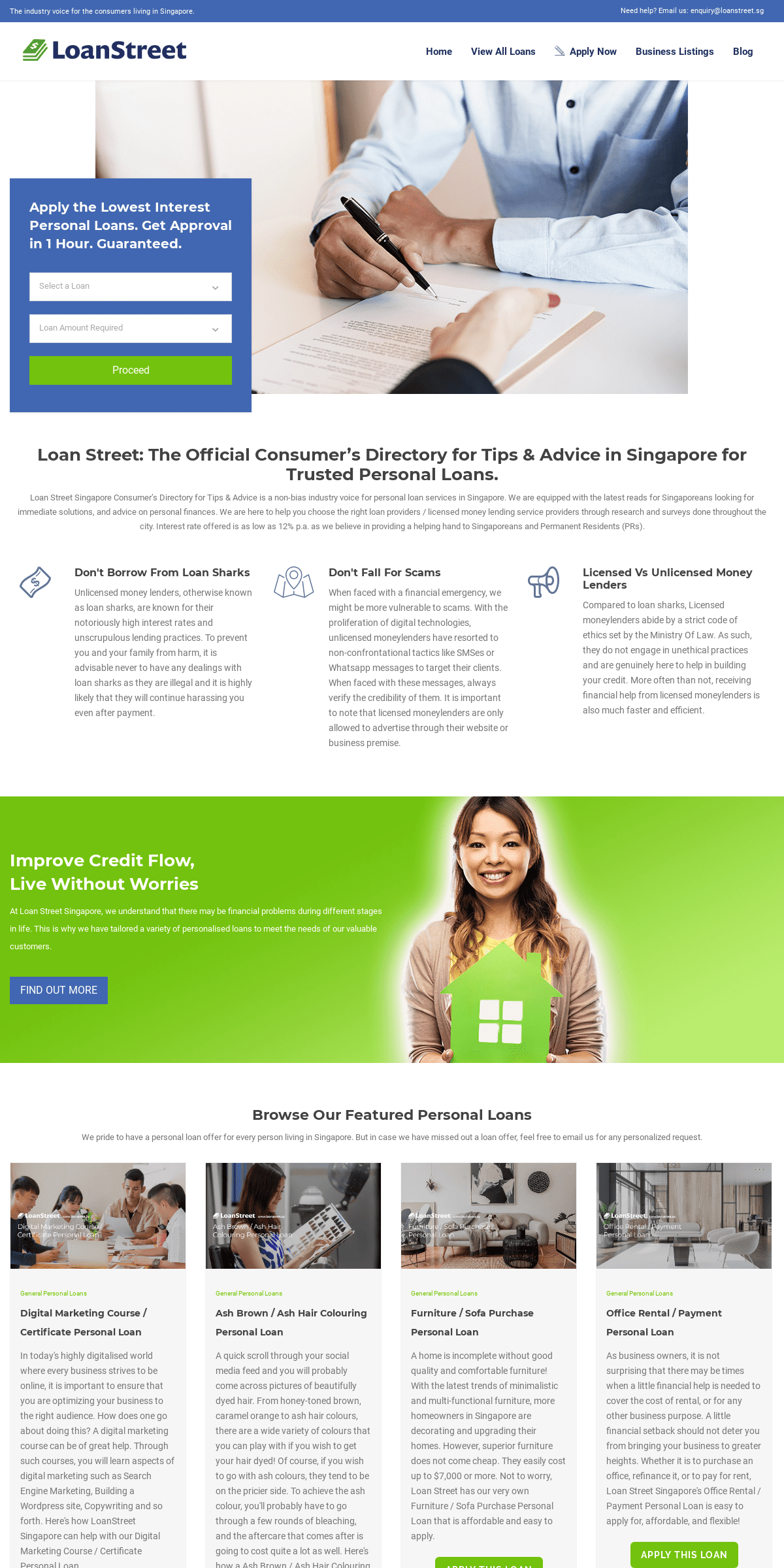A complete backup of loanstreet.sg