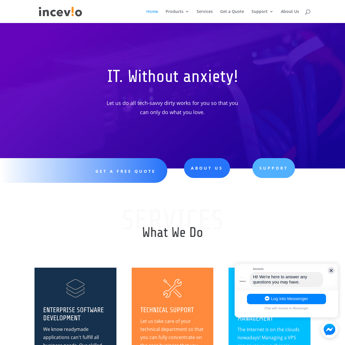 A complete backup of incevio.com